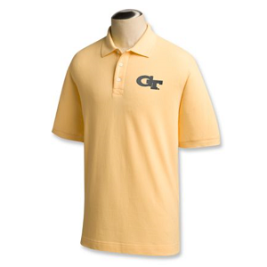 Georgia Tech Yellow Jackets Men's Ace Polo - Desert